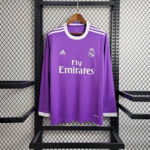 Retro Real Madrid 2016/17 Camiseta 2ª Equipación · Manga Larga