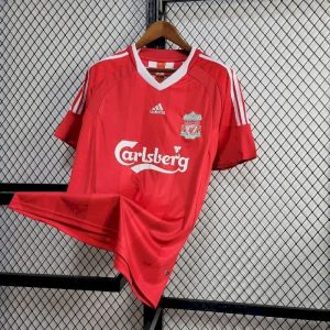 Retro Liverpool 2008/09 Camiseta 1ª Equipación Champion League Edition