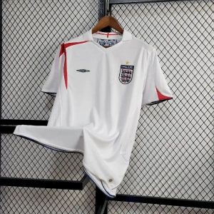 Retro Inglaterra 2005 Camiseta 1ª Equipación