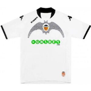 Retro Valencia CF 2009/10 90th Aniversario Camiseta 1ª Equipación