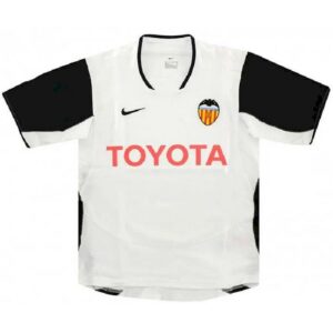 Retro Valencia CF 2003/2004 Camiseta 1ª Equipación