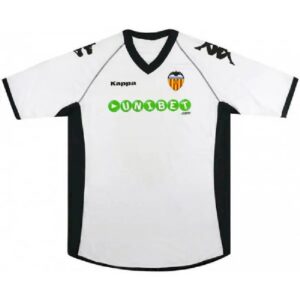 Retro Valencia CF 2010/2011 Camiseta 1ª Equipación