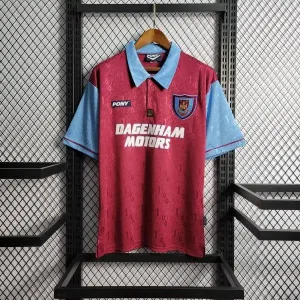 Retro West Ham United 1995/97 Camiseta 1ª Equipación