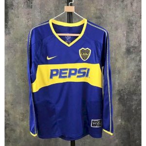 Retro Boca Juniors 2003/04 Camiseta 1ª Equipación · Manga Larga