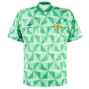 Retro Northern Irlanda 1990 Camiseta 1ª Equipación