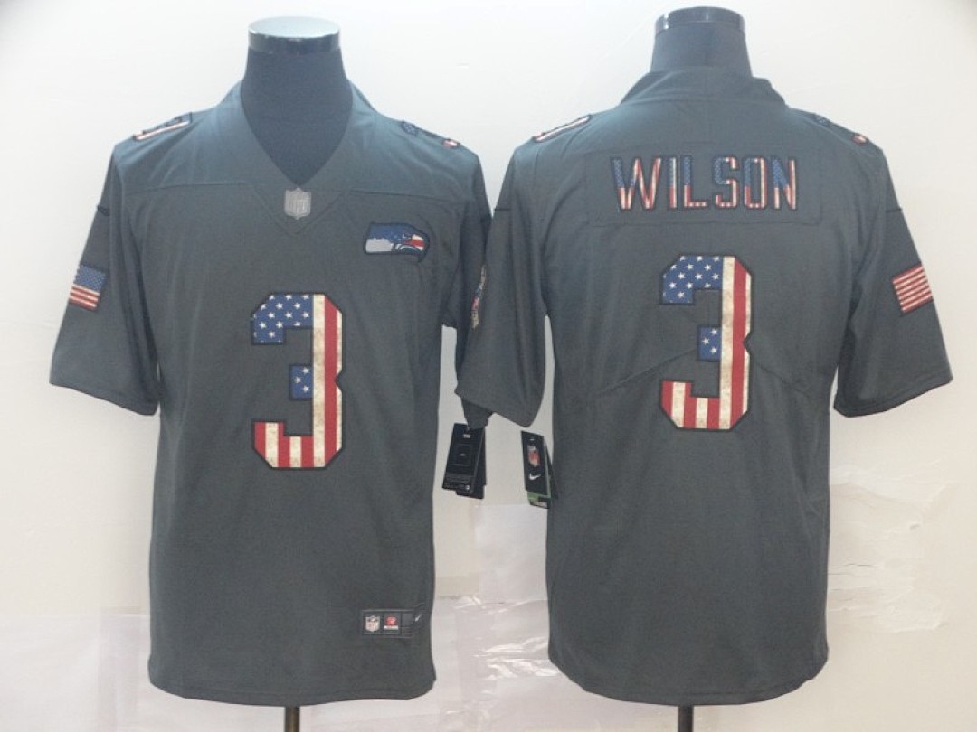 Seattle Seahawks — Negro Carbón Retro