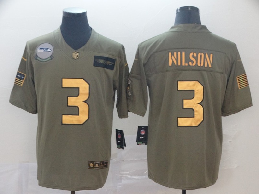 Seattle Seahawks — Militar Letras Doradas