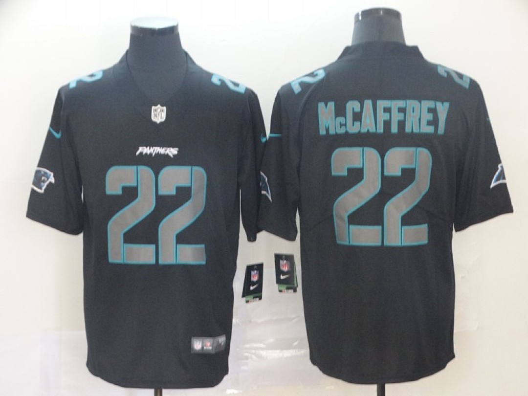 Carolina Panthers — Negro Letras Recortadas