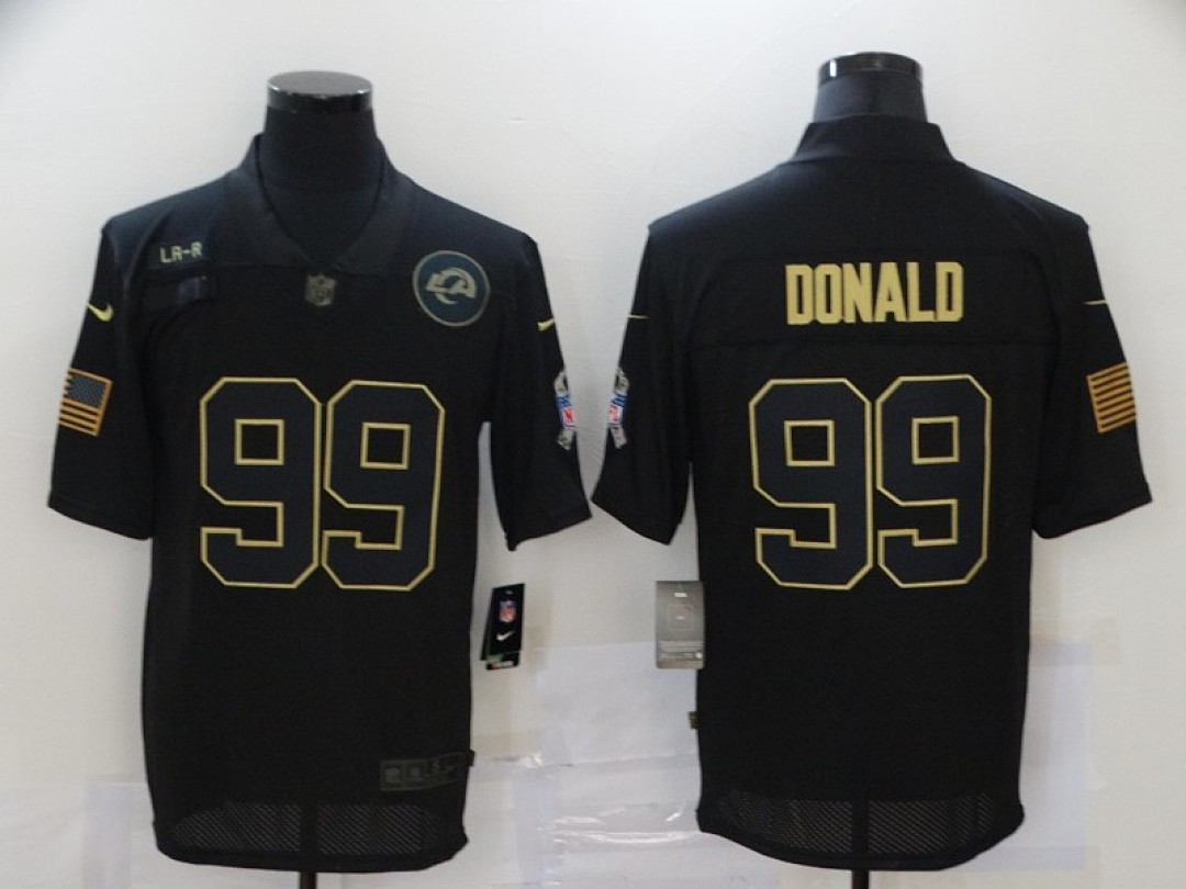Los Angeles Rams — Nueva Negro Salute to Service