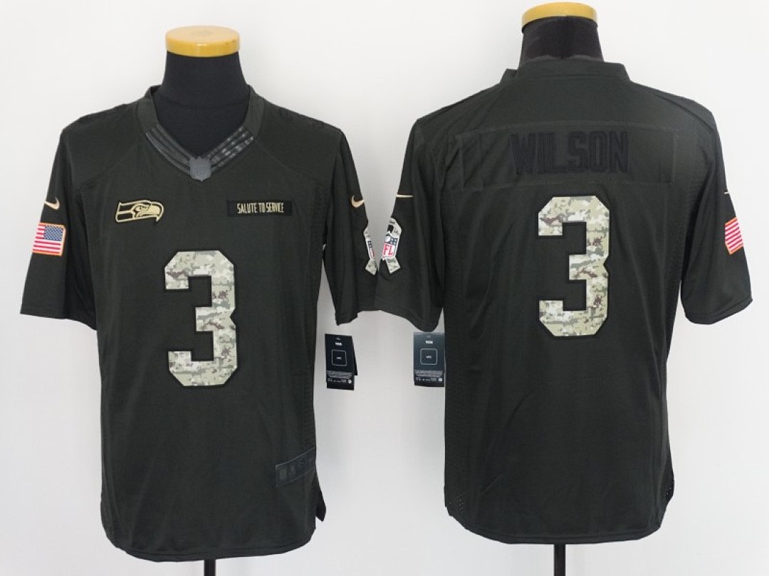 Seattle Seahawks — Negro Carbón Militar
