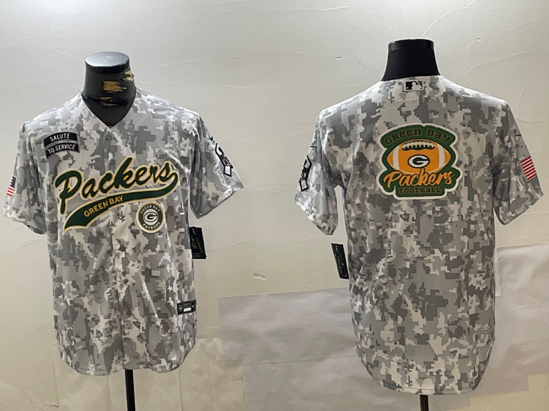 Green Bay Packers — Salute to Service 1ª Edición Logo Grande Collab