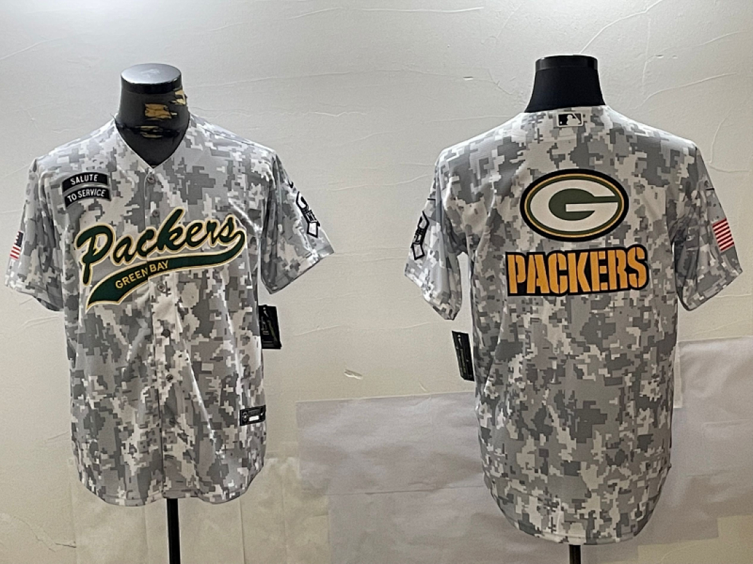 Green Bay Packers — Salute to Service 2ª Edición Logo Grande Collab