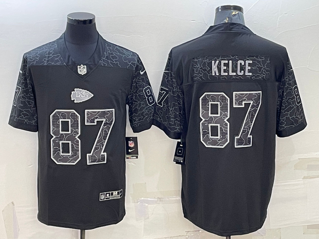 Kansas City Chiefs — Negro Reflectante