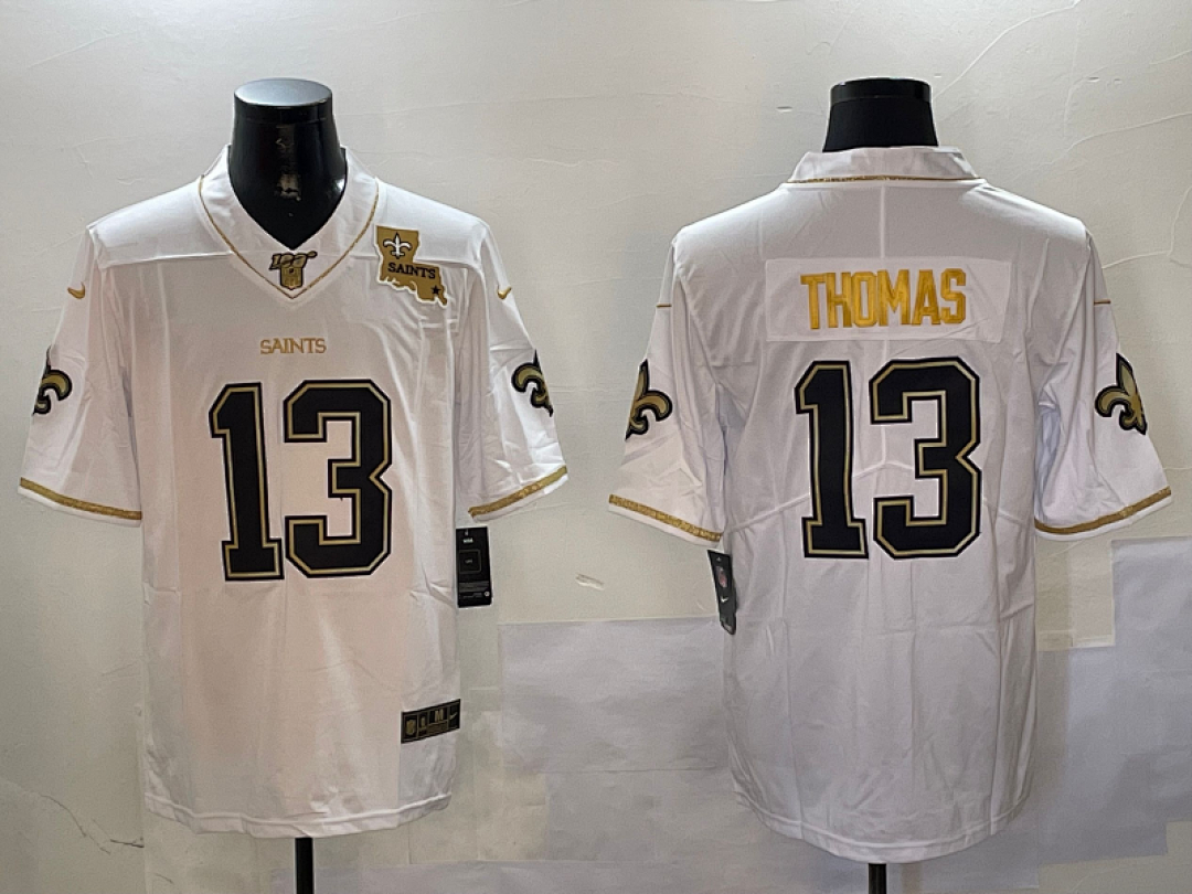 New Orleans Saints — Retro Letras Doradas