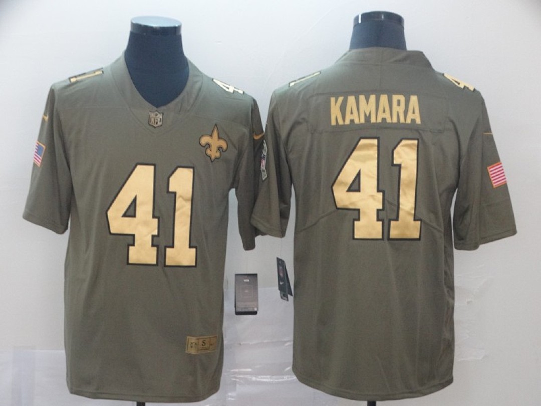 New Orleans Saints — Salute to Service Letras Doradas