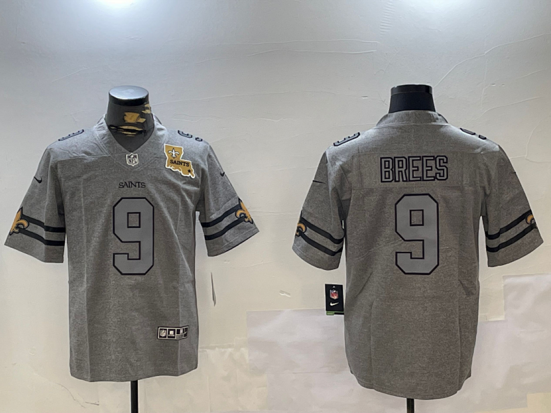 New Orleans Saints — Gris Jaspeado Retro