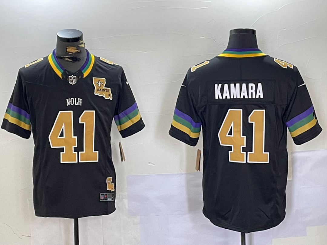 New Orleans Saints — Negro Fashion 3ª Edición