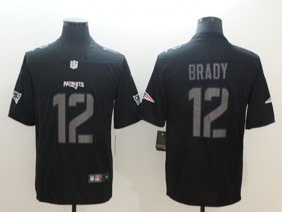 New England Patriots — Negro Letras Recortadas