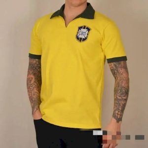 Retro Brasil 1958 Camiseta 1ª Equipación